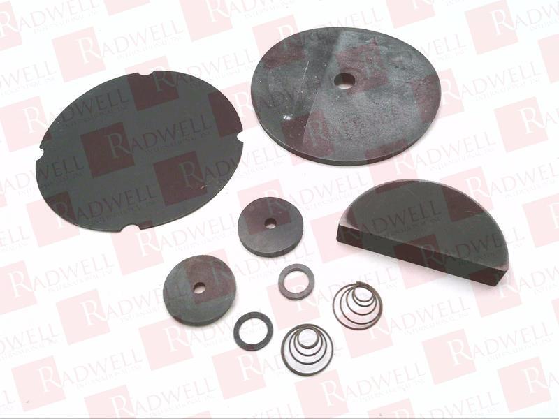 VALVE KIT, INCLUDES BUNA-N DIAPHRAGMS, VITON VALVE DISCS, VALVE SPRINGS, WASHERS, AND CUSHION BLOCK CAP