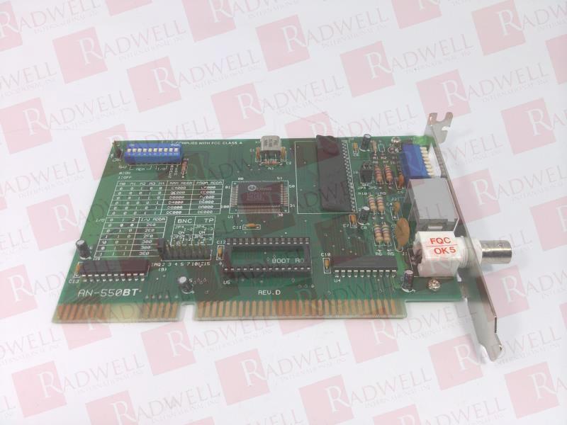  , A-NET NETWORK INTERFACE BOARD, FOR USE IN 16-BIT ARCNET NETWORK, ON-BOARD 2K DATA PACKET BUFFER
