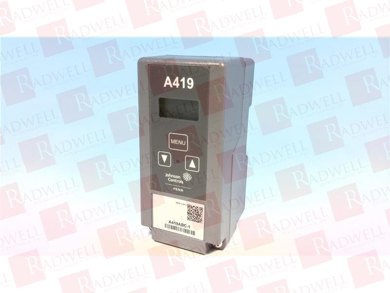 JOHNSON CONTROLS A419ABC-1