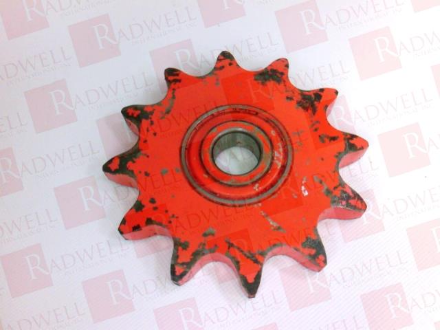 BALL BEARING IDLER SPROCKET 3/4INCH-BORE 12TEETH