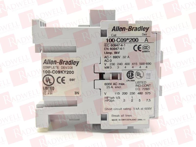ALLEN BRADLEY 100-C09KY200