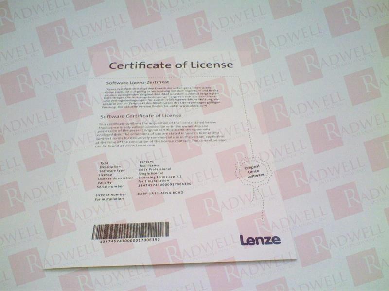 LENZE 13394597