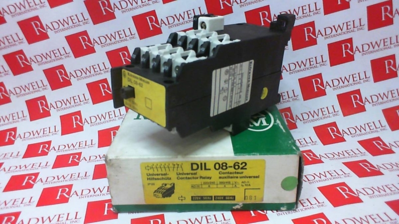EATON CORPORATION DIL08-62 220V/50HZ 240V/60HZ