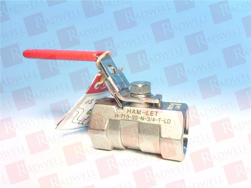 HAM-LET H-710-SS-N-3/4-T-LD
