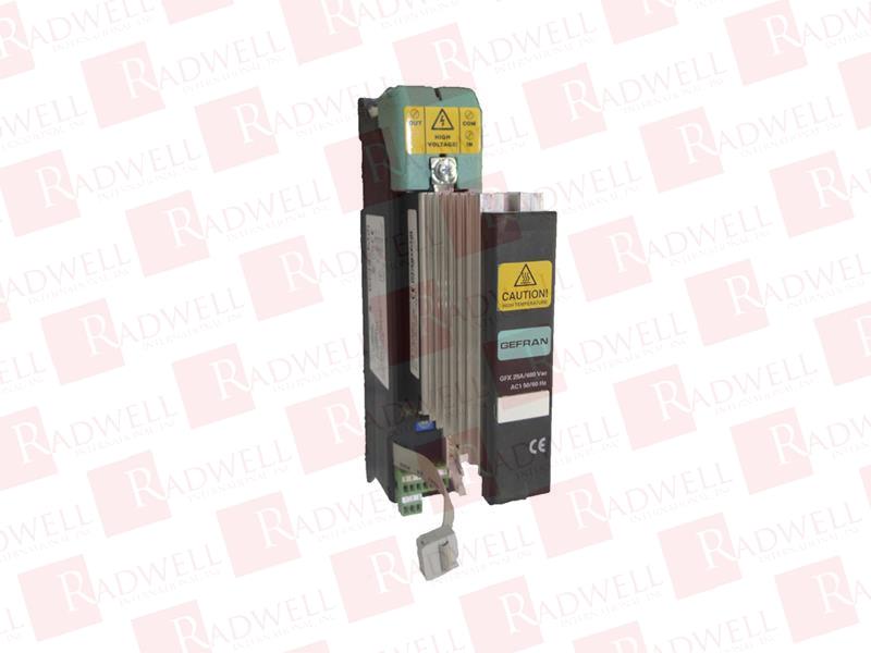 GEFRAN GFX-S1-60/480-0-R-RR-P-C0