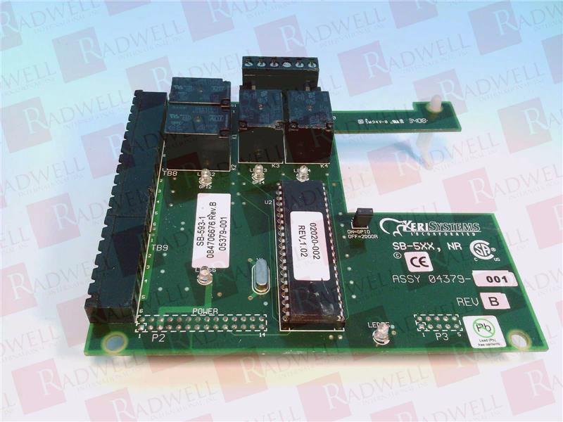 SB-593-1 PC Board PLC/Add-On Board by KERI SYSTEMS