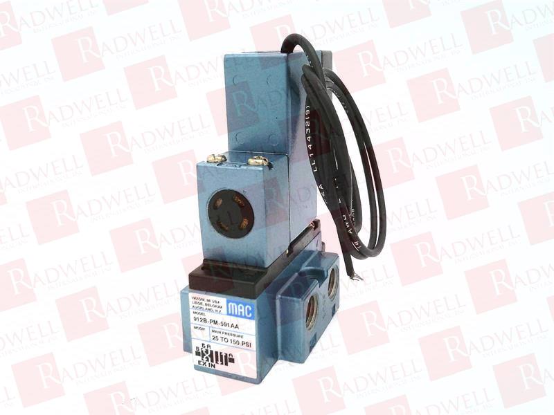 MAC VALVES INC 912B-PM-591AA