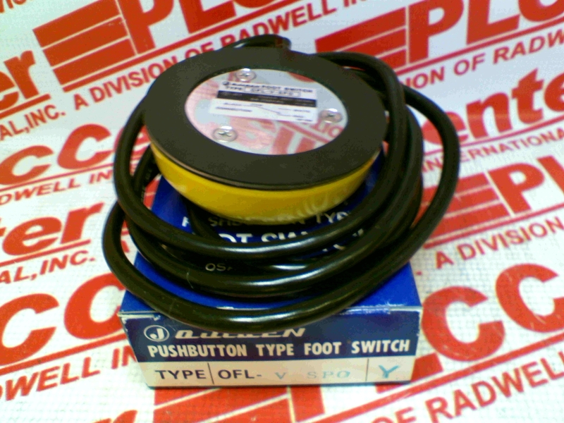  , FOOT SWITCH, PUSHBUTTON TYPE, 6AMP 250VAC