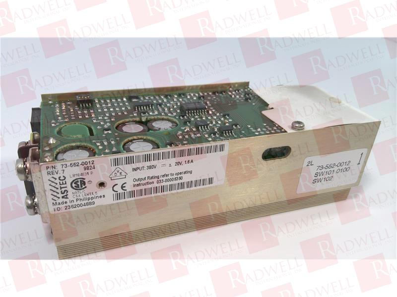 ASTEC 73-552-0012