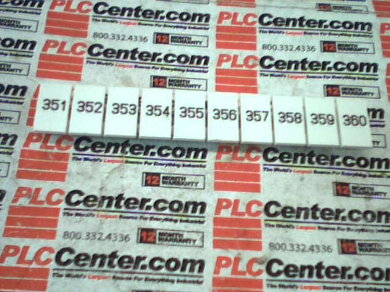 PHOENIX CONTACT ZB 6,LGS:FORTL.ZAHLEN 351-360