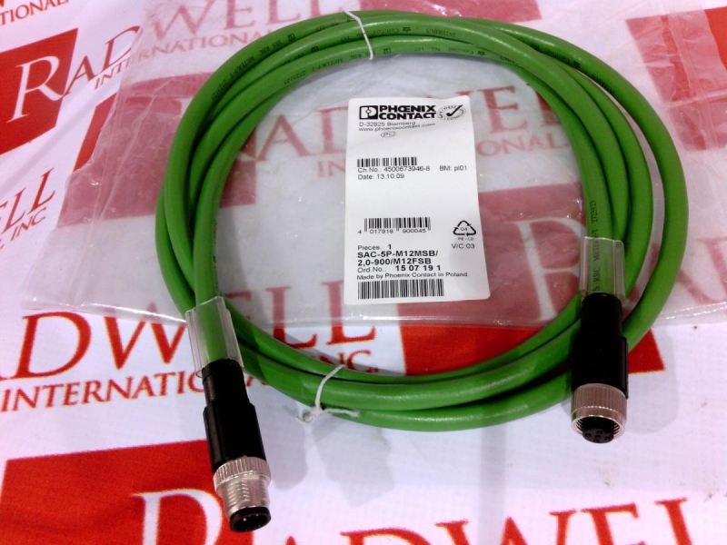 PHOENIX CONTACT SAC-5P-M12MSB/ 2,0-900/M12FSB