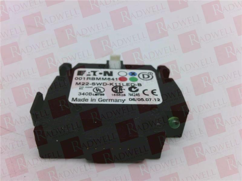 EATON CORPORATION M22-SWD-K11LED-B