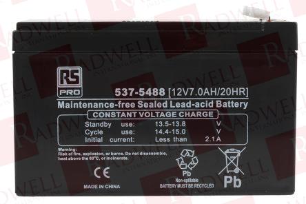 RS PRO 12V7.0AH/20HR