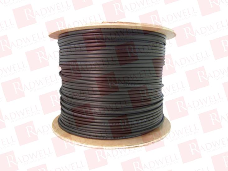 ETHERNET CABLE, CAT6, BLACK, SOLID, CMX, WATERPROOF TAPE, SPOOL, 1000 FOOT, OUTDOOR RATED/DIRECT BURIAL
