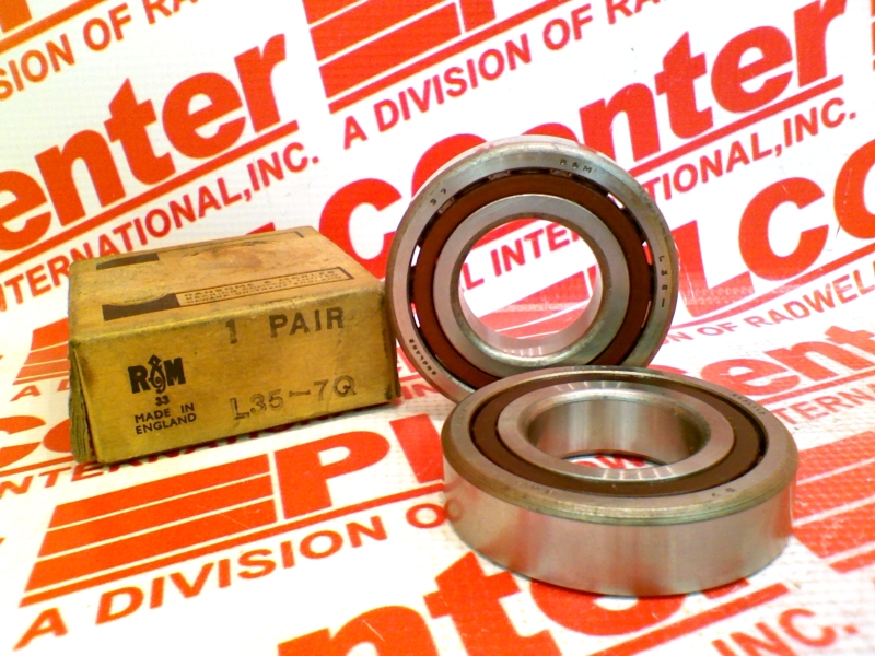 BEARING PAIR SHIELED/ONE SIDE 35X72X17MM
