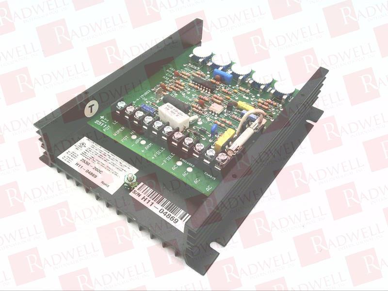 DC DRIVE, 1/8-1 HP, 120 VAC, 0-90 VDC, 1/4-2 HP, 240 VAC, 0-180 VDC, 50/60 HZ, 1 PH, 250G SERIES CHASSIS