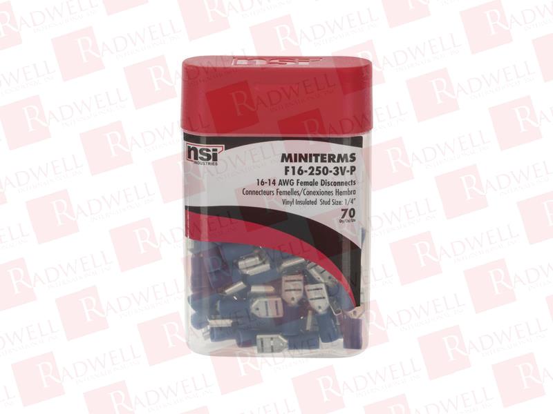NSI INDUSTRIES F16-250-3V-P
