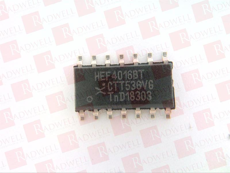 NXP SEMICONDUCTOR HEF4016BT,652