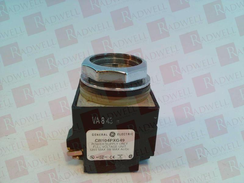 GENERAL ELECTRIC CR104PXP07