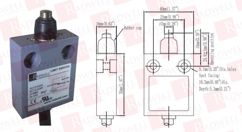 RADWELL VERIFIED SUBSTITUTE D4C-1631-SUB