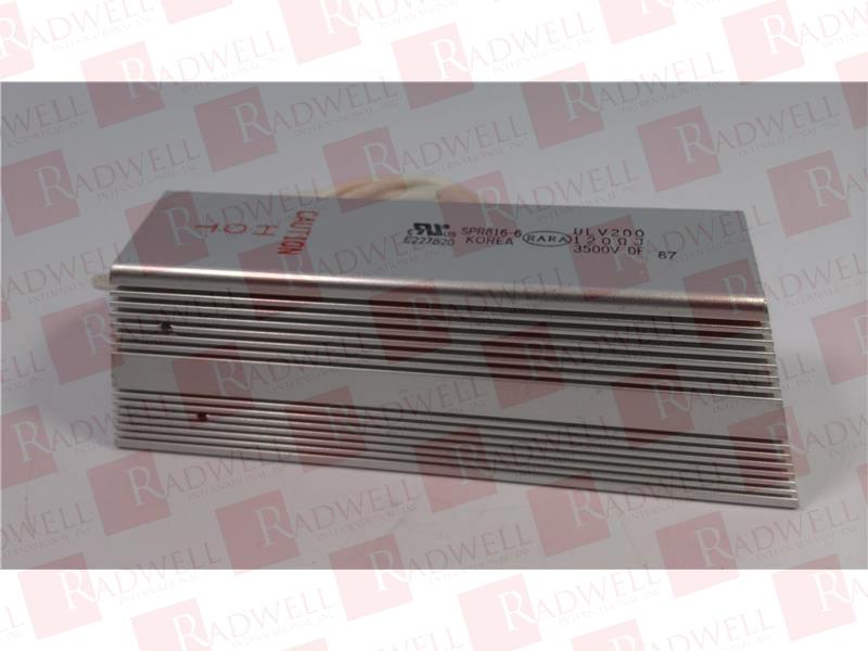  , RESISTOR, 3500 VOLTS, 120 OHMS, 5 PRECENT, 200 WATTS, ALUMINUM HOUSING, 2 LEADS