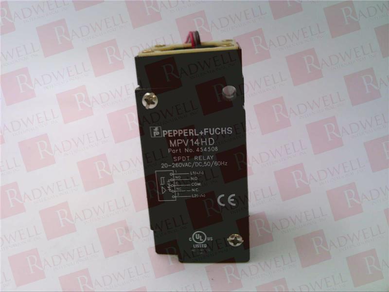 PEPPERL & FUCHS MPV14HD