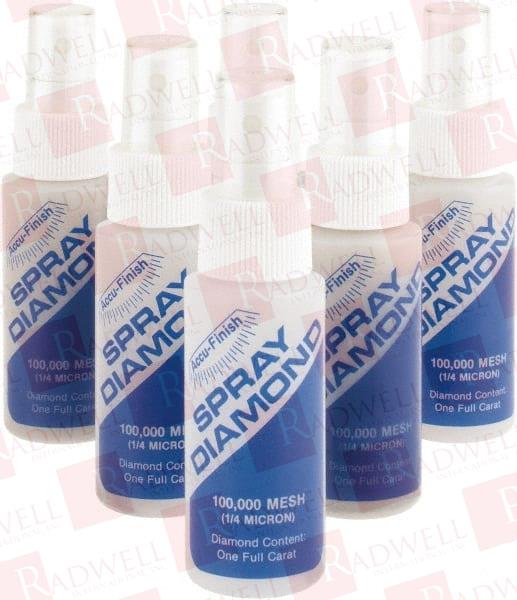 BUFFING AND POLISHING COMPOUND, 2 OZ DIAMOND SPRAY COMPOUND 100,000 GRIT, CLEAR, USE ON CERAMIC
