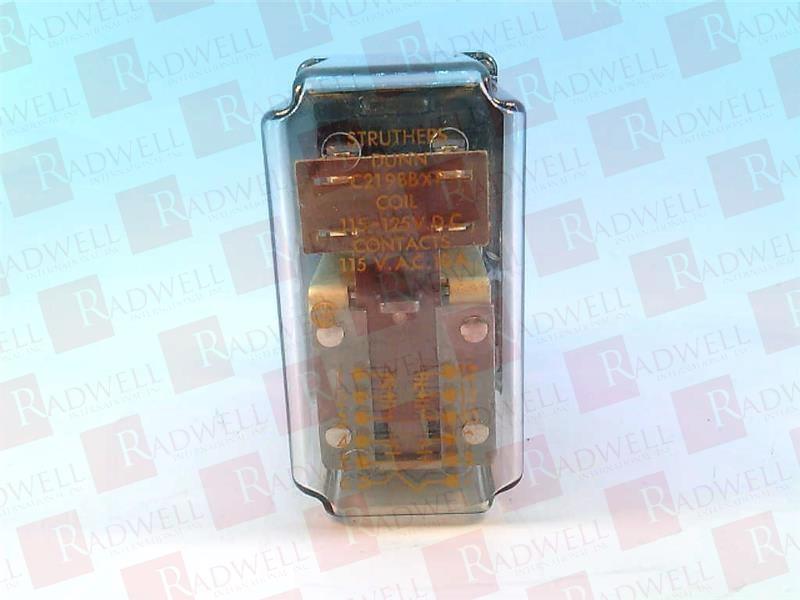 STRUTHERS DUNN RELAYS C219BBXP-115/125VDC