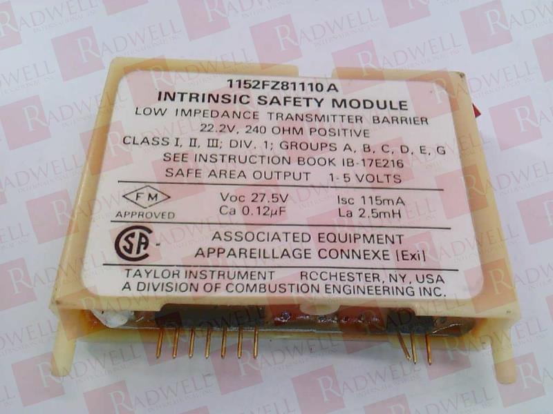 ASEA BROWN BOVERI 1152FZ81110A