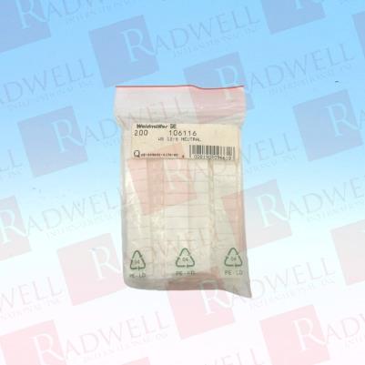 WEIDMULLER WS-12/6-NEUTRAL