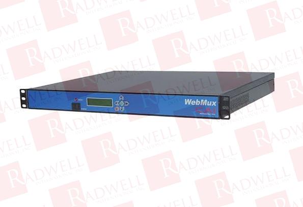 , WEBMUX LOAD BALANCER, STANDALONE NETWORK, POWER 120 WATT, 2.5 AMPS, 50/60 HZ, 2000 MB/S MAX INTERNET LINK SPEED, INDOOR USE ONLY