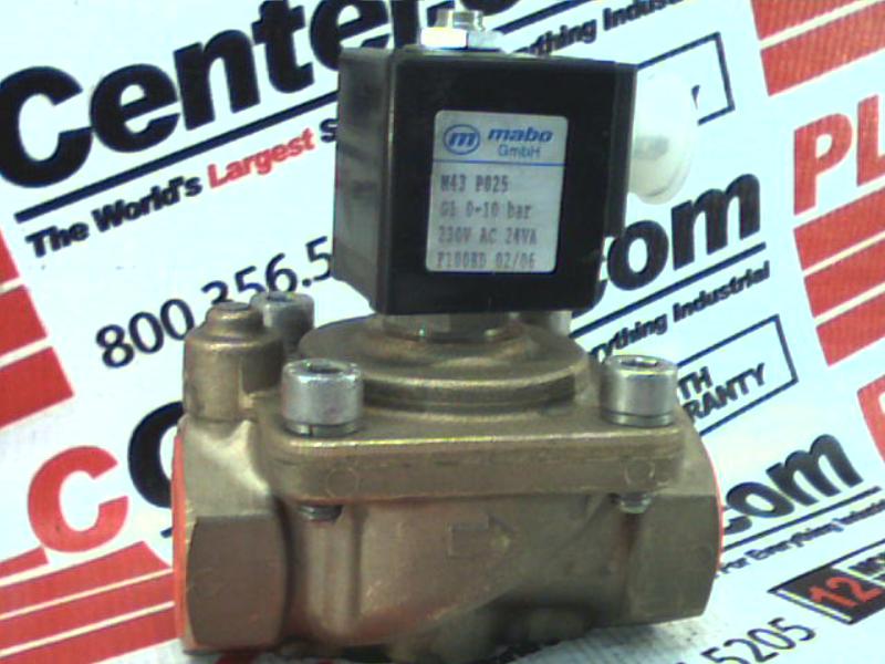 SOLENOID VALVE230VAC 0-10BAR
