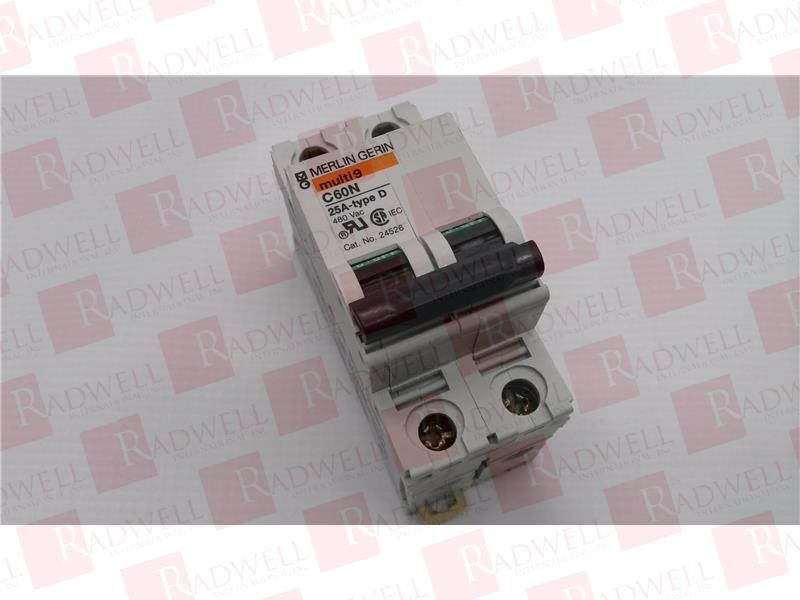 SCHNEIDER ELECTRIC C60N-2P-25A
