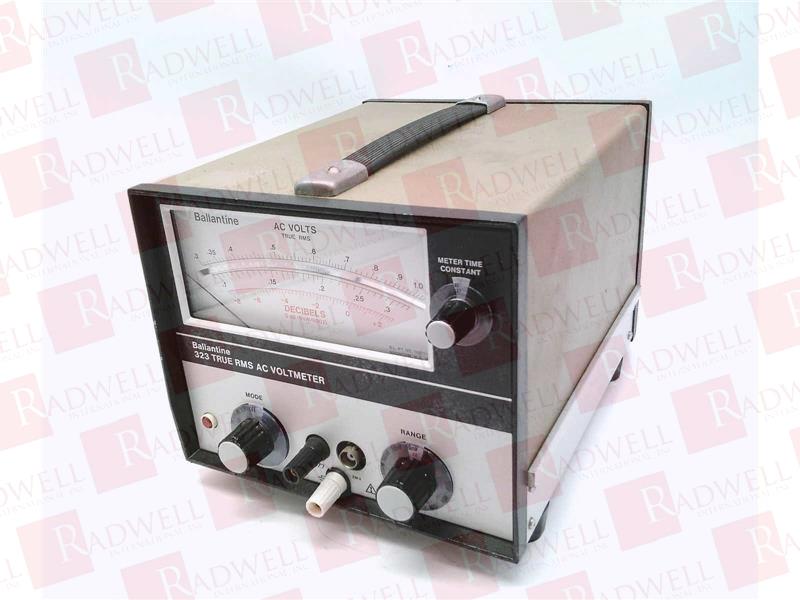 TRUE RMS AC VOLTMETER, SERIES 323, 115/230 VAC, 50-400 HZ, 10 VA