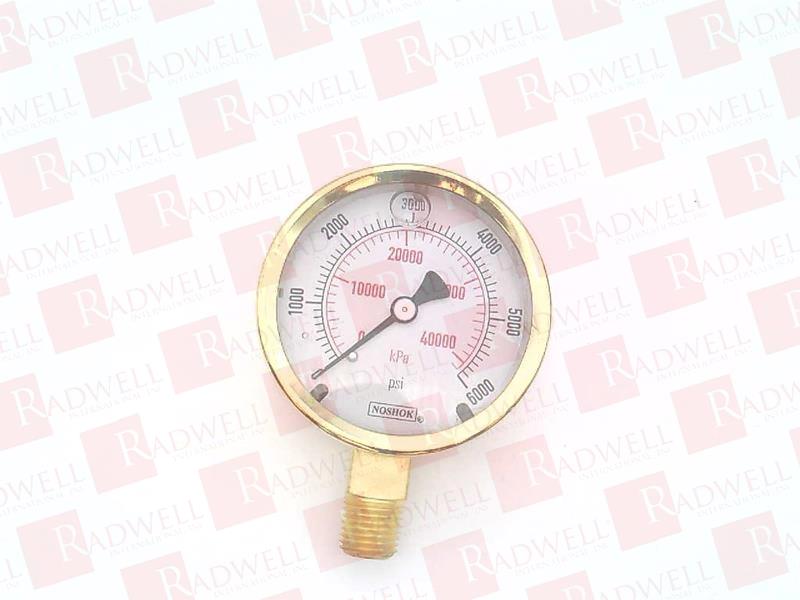 NOSHOK 25-300-6000-PSI/KPA