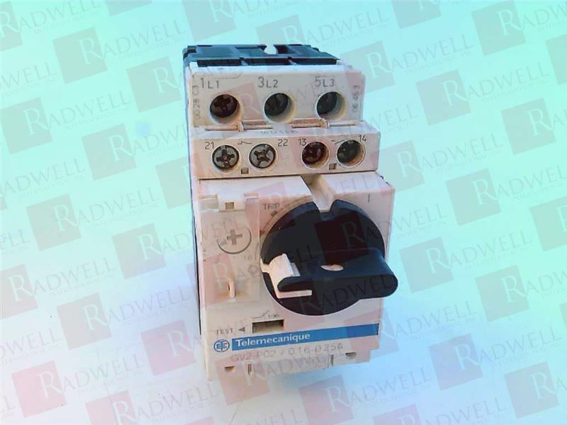 SCHNEIDER ELECTRIC GV2-P02/016-0.25A