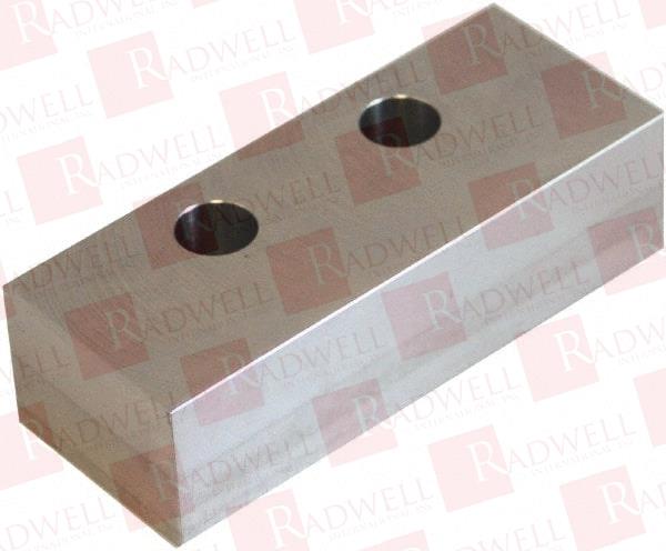 5 INCH WIDE X 1.35 INCH HIGH X 1.95 INCH THICK, FLAT/NO STEP VISE JAW SOFT, STEEL, MANUAL JAW, COMPATIBLE WITH V562 VISES