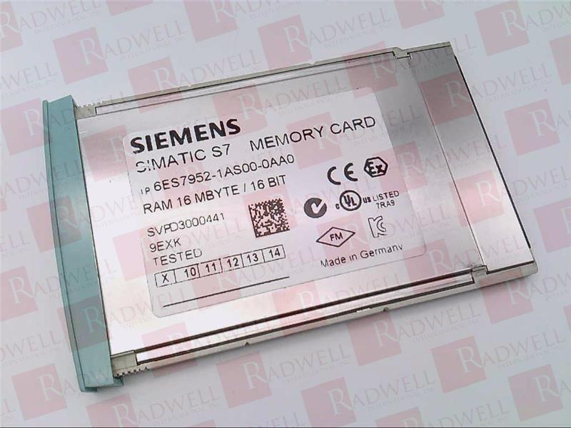 SIEMENS 6ES7952-1AS00-0AA0