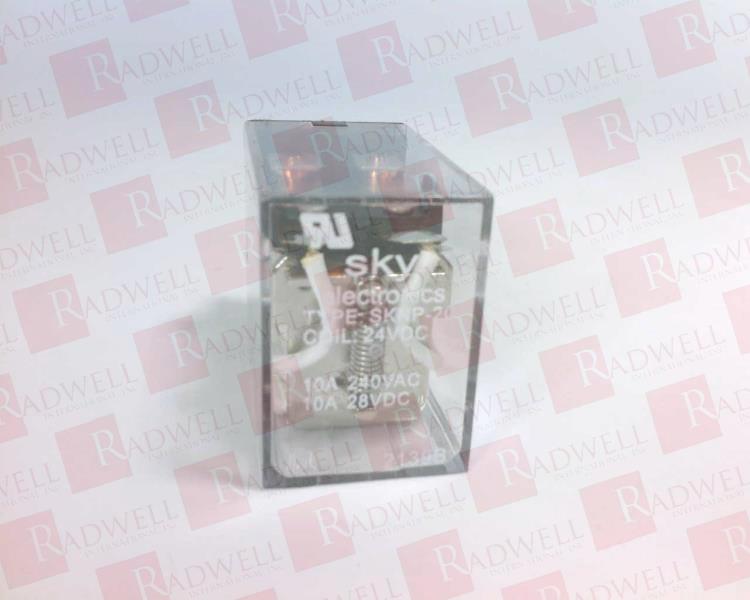 SKNP-2C-24VDC Relay/Socket by SKY ELECTRONICS
