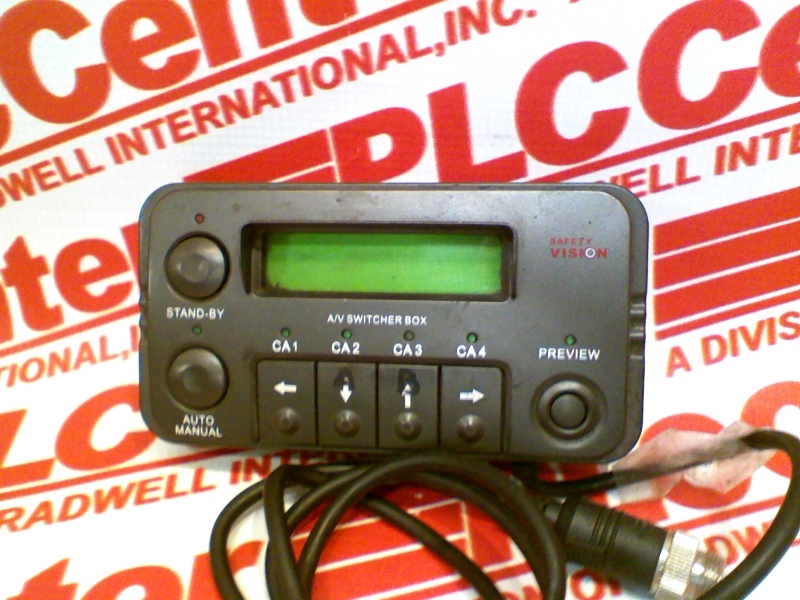 AUDIO/VISUAL SWITCH BOX CONTROL PANEL