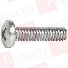 PAN PHILLIPS MACHINE SCREW, 1/4-20X1/2", STEEL ZINC