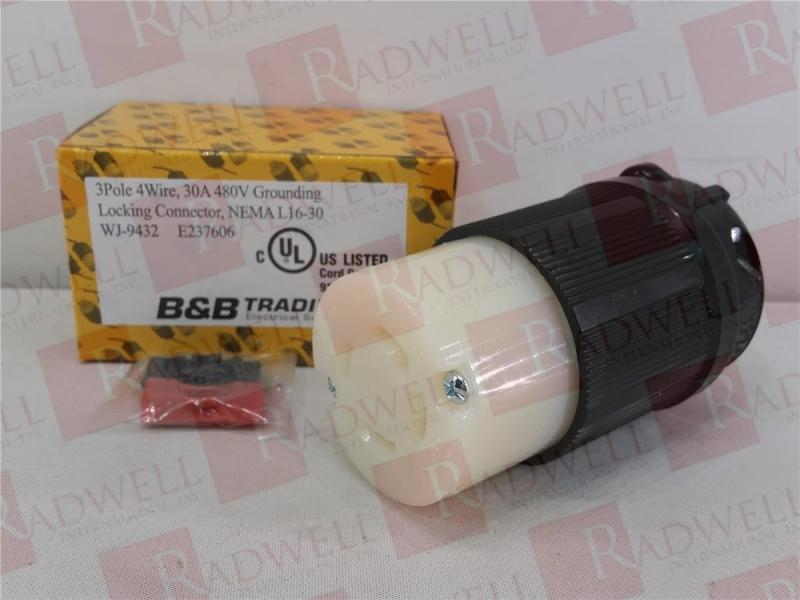 CONNECTOR 4WIRE GROUNDING LOCKING FEMALE 3POLE