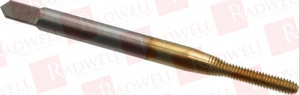 #2-56 UNC BOTTOMING THREAD FORMING TAP HIGH SPEED STEEL, TIN FINISH, 1-3/4" OAL, 7/16" THREAD LENGTH, RIGHT HAND THREAD, H4 THREAD LIMIT, SERIES BXB