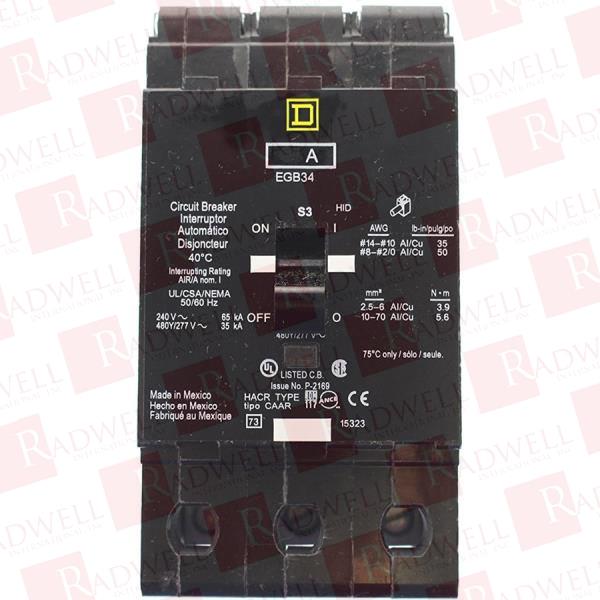 SCHNEIDER ELECTRIC EGB34090