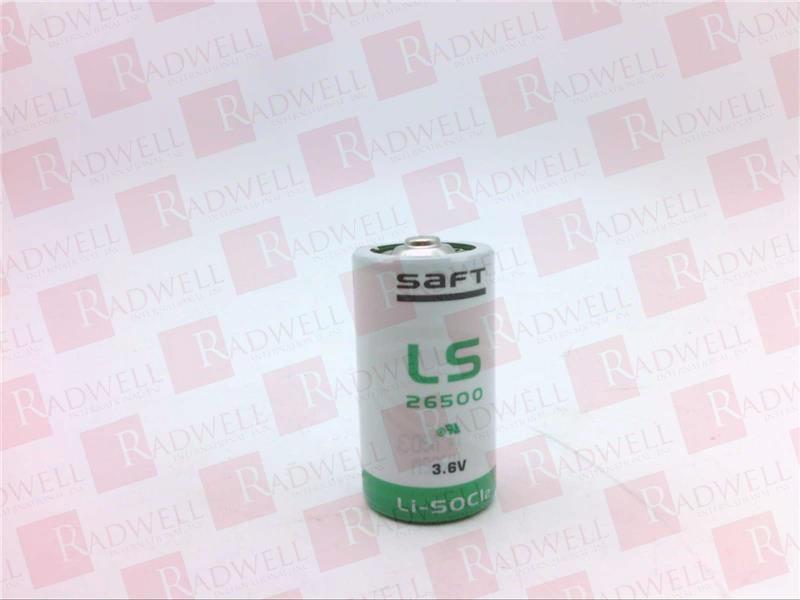 BATTERY, 3.6V, SIZE C, 7700 MAH, MITHIUM LI-SOCL2, BUTTON TOP-PRESSURE TERMINALS, 1.02 X 1.93MM