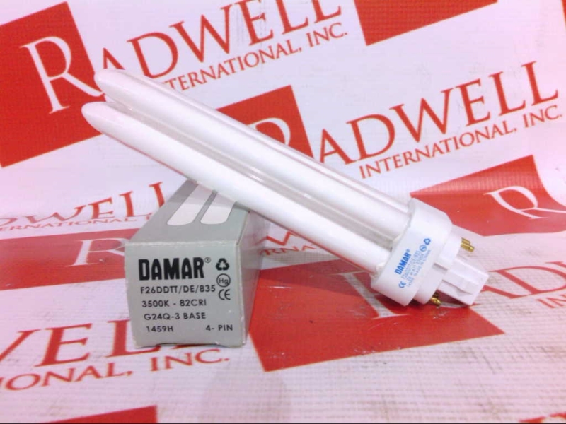 FLOURECENT BULB DOUBLE TWIN TUBES 3500K 82CRI 26W