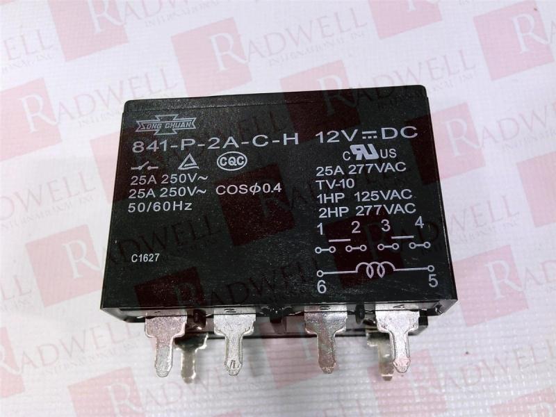 SONG CHUAN 841-P-2A-C-H-12VDC