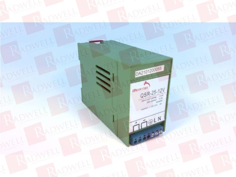  , SWITCH POWER SUPPLY, 25W-12V/2A, SINGLE OUTPUT, DIN RAIL