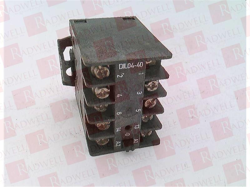 EATON CORPORATION DIL-04-40-220/240V-50/60HZ