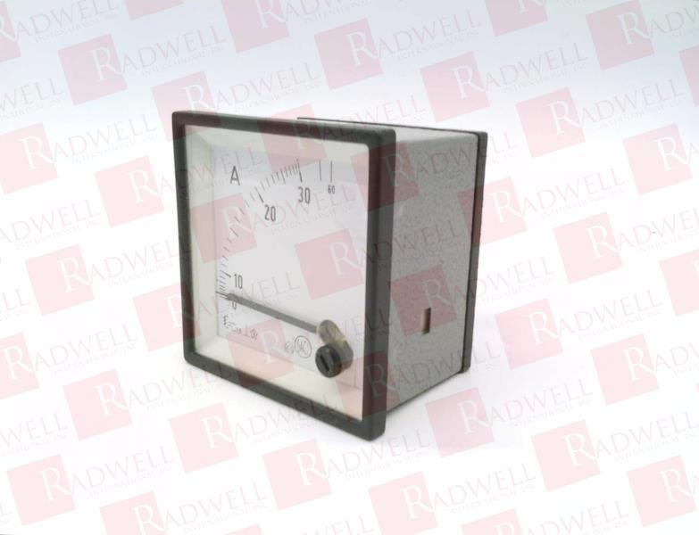 AMMETER 0-30-60AMP 15-100HZ 0.4VA 72X72MM